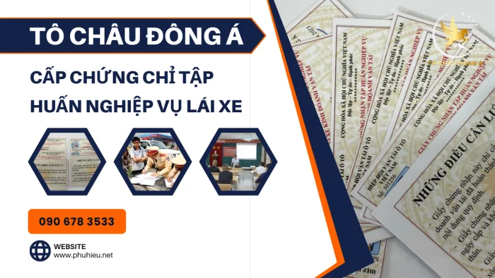 Làm “Giấy chứng nhận tập huấn nghiệp vụ lái xe kinh doanh vận tải” tại HÀ NỘI