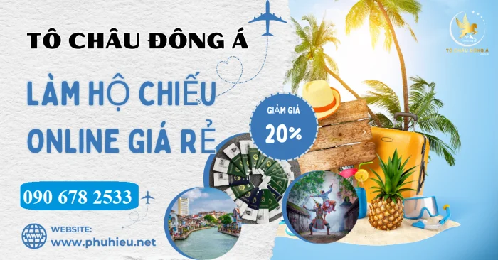 Làm hộ chiếu online ở Đồng Nai giá tiết kiệm chỉ 660k