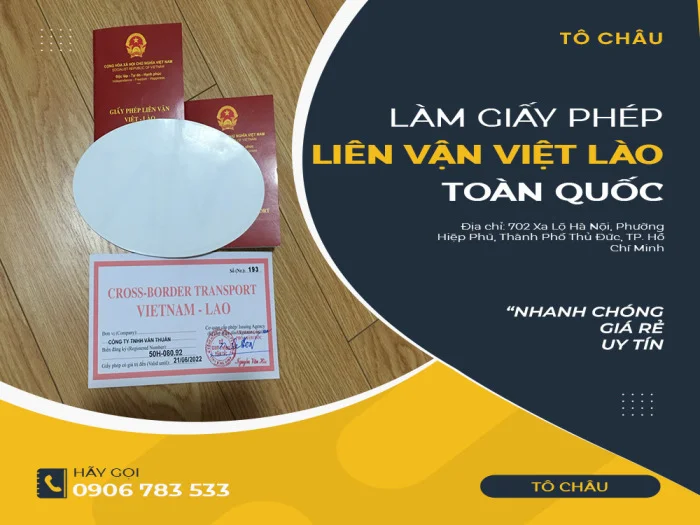 NHỮNG ĐIỀU KIỆN VÀ QUY TRÌNH CẤP GIẤY PHÉP LIÊN VẬN VIỆT - LÀO 