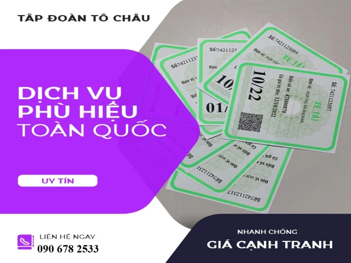 Thủ tục làm phù hiệu xe tải ở Đồng Nai