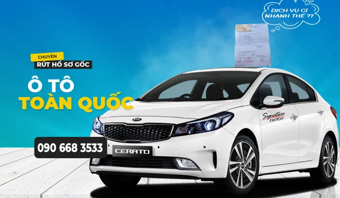 TỔNG HỢP TOP 5 DỊCH VỤ RÚT HỒ SƠ GỐC SANG TÊN XE ÔTÔ  TẠI HỒ CHÍ MINH 