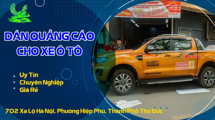 TOP 5 DÁN QUẢNG CÁO TRÊN XE Ô TÔ TẠI HÀ NỘI 