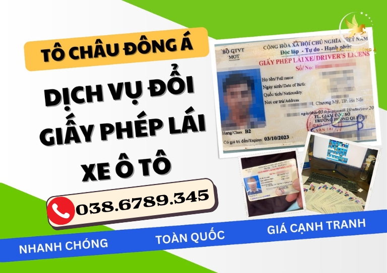 Nhanh Chóng và Tiện Lợi Dịch Vụ Đổi Bằng Lái Xe Ô Tô Tại Đây TạiThái Bình