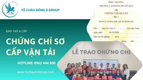 Cấp Chứng Chỉ Sơ Cấp Vận Tải Nhanh Chóng, Uy Tín Tại Lâm Đồng