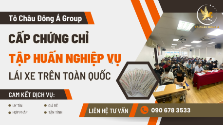 Cấp chứng chỉ tập huấn giá rẻ tại Bình Định