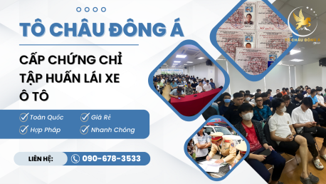 Cấp chứng chỉ tập huấn giá rẻ tại Thái Bình