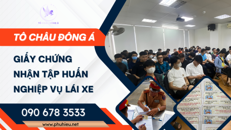 Cấp chứng chỉ tập huấn nghiệp vụ lái xe giá rẻ tại Đà Nẵng