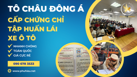 Cấp chứng chỉ tập huấn nghiệp vụ tài xế chỉ sau 3 ngày tại Bình Phước