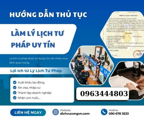 Cấp Lý lịch tư pháp tại Đà Nẵng uy tín đơn giản.