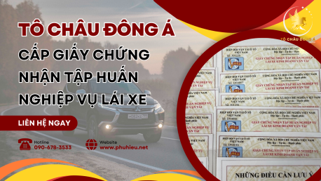 chứng chỉ tập huấn - hồ chí minh