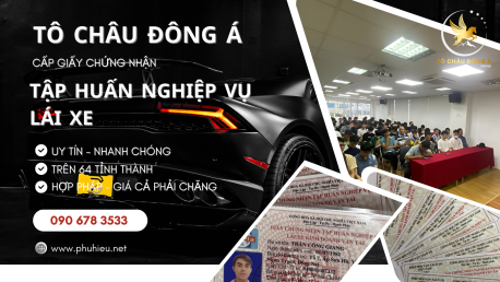 CHỨNG CHỈ TẬP HUẤN- HTX ĐÔNG Á HCM 