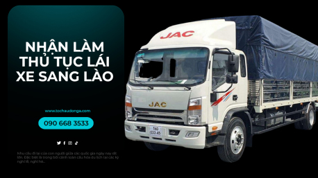 CHUYÊN LÀM LIÊN VẬN (TRANSIT) VIỆT - LÀO GIÁ RẺ NHẤT TẠI QUÃNG NGÃI