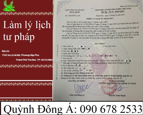 Có nên làm lý lịch tư pháp online tại Đà Nẵng