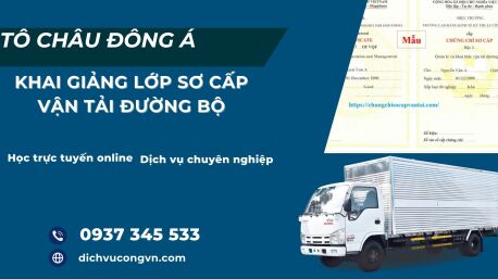 Đăng Ký Khóa Điều Hành Vận Tải Tại Nghệ An – Nhận Chứng Chỉ Đúng Hẹn