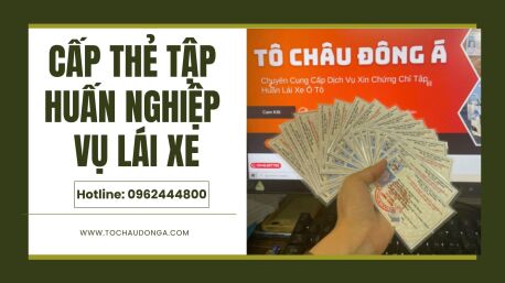 Địa chỉ cấp thẻ tập huấn nghiệp vụ lái xe uy tín tại Hà Nội