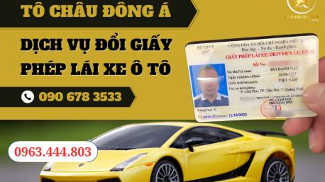 Địa chỉ đổi bằng lái xe ô tô mau chóng đơn giản tại Hà Nam