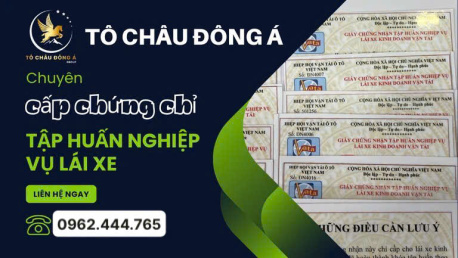 địa chỉ làm giấy chứng tập huấn nghiệp vụ lái xe uy tín tại Vĩnh Long
