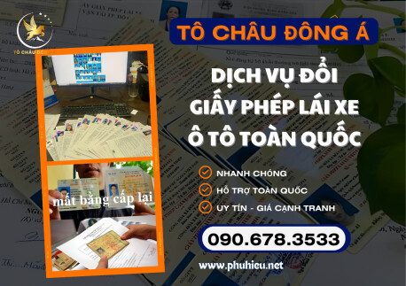 Địa điểm đổi giấy phép lái xe hết hạn chỉ 399k tại Bình Thuận