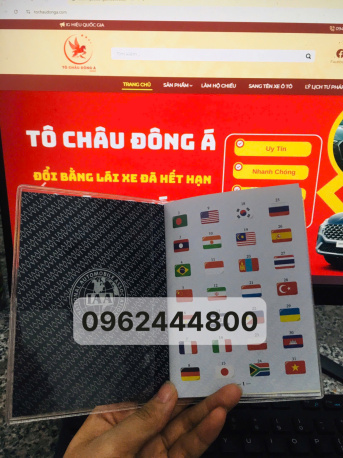 Dịch vụ đổi bằng lái xe Quốc Tế IAA tại Bắc Ninh