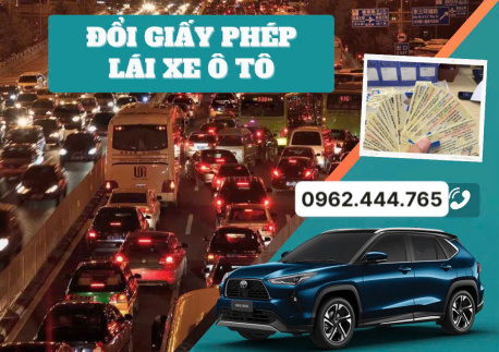 Dịch vụ đổi bằng lái xe uy tín tại Bình Dương