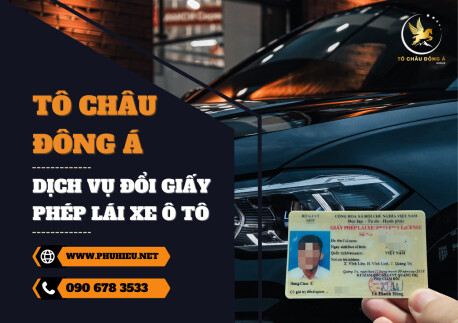 Dịch vụ đổi giấy phép lái xe ô tô giá rẻ chỉ 399k tại Bình Dương