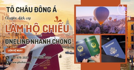 Dịch vụ hộ chiếu nhanh, giá tốt tại Hồ Chí Minh