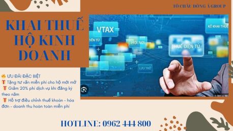 Dịch Vụ Kê Khai Thuế Hộ Kinh Doanh Tại Huế Uy Tín, Giá Rẻ