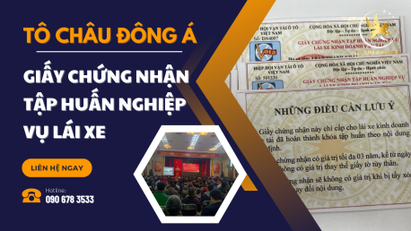 Dịch vụ làm giấy chứng nhận tập huấn lái xe tại Hòa Bình nhanh chóng