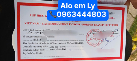 Dịch vụ làm giấy phép liên vận việt Nam - Campuchia tại Tuyên Quang