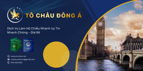 Dịch vụ làm hộ chiếu nhanh tại Bình Dương