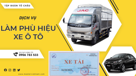 Dịch vụ làm phù hiệu xe Tải siêu nhanh tại Bình Dương