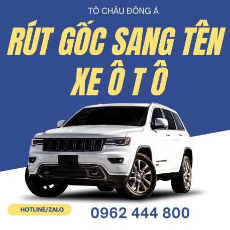 Dịch Vụ Rút Gốc Sang Tên Xe Trọn Gói, Uy Tín Tại Hà Nội