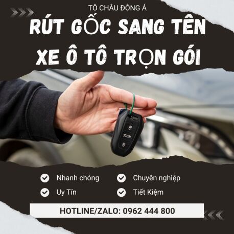 Dịch Vụ Rút Hồ Sơ Gốc & Sang Tên Xe Ô Tô Tại Nghệ An Trọn Gói