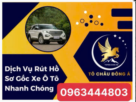 Dịch vụ Rút hồ sơ gốc xe ô tô tại Hưng Yên uy tín bảo đảm.