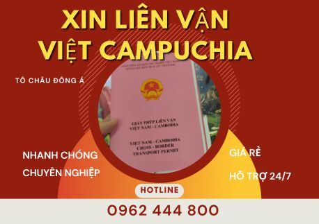 Dịch Vụ Xin Giấy Phép Liên Vận Việt Lào Campuchia Trọn Gói Tại An Giang