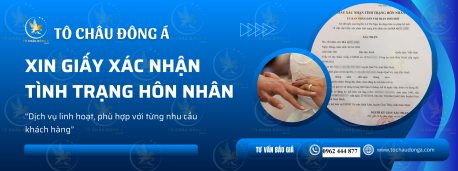 Dịch vụ xin xác nhận hôn nhân online