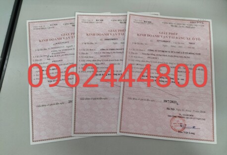 Điều kiện cấp giấy phép kinh doanh vận tải tại Lạng Sơn