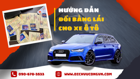 Đổi bằng lái xe Bến Tre nhanh giá cạnh tranh