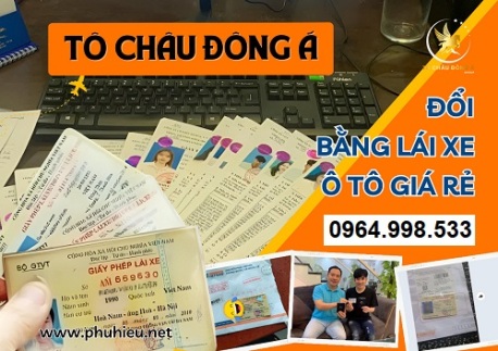 Đổi bằng lái xe ô tô ở Hà Đông, Hà Nội nhanh chóng, giá rẻ