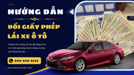 Đổi bằng lái xe ô tô Quảng Nam nhanh, giá hợp lý