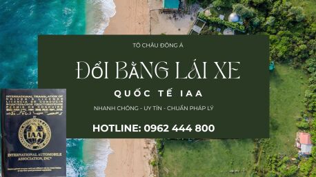 Đổi bằng lái xe quốc tế IAA tại Hưng Yên