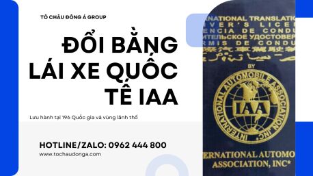Đổi Bằng Lái Xe Quốc Tế IAA Tại Thanh Hóa Uy Tín, Nhanh Chóng
