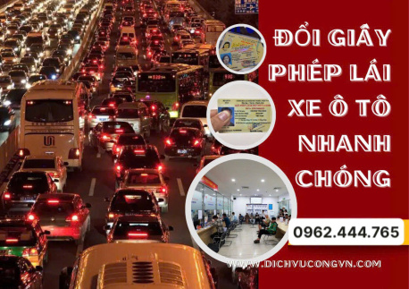 Gia hạn, đổi bằng lái xe ô tô cấp tốc tại Quảng Ninh chỉ với 499k