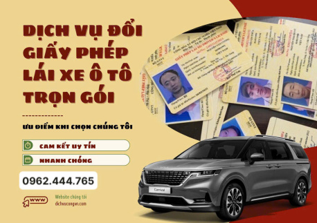 Gia hạn, đổi bằng lái xe ô tô online tại Bắc Cạn