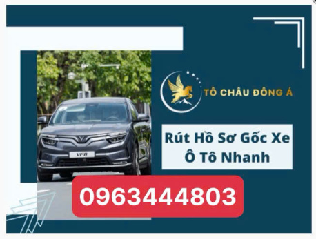 Hà Tĩnh rút hồ sơ gốc xe ô tô online uy tín