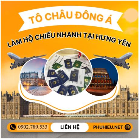 HỘ CHIẾU NHANH TẠI HƯNG YÊN