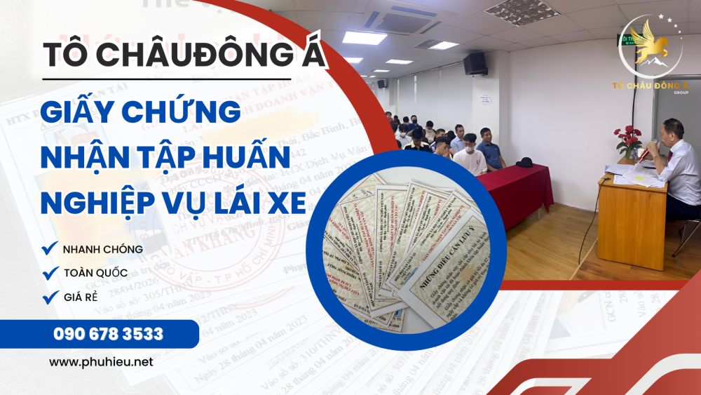 Cấp chứng chỉ tập huấn giá rẻ tại Thái Bình
