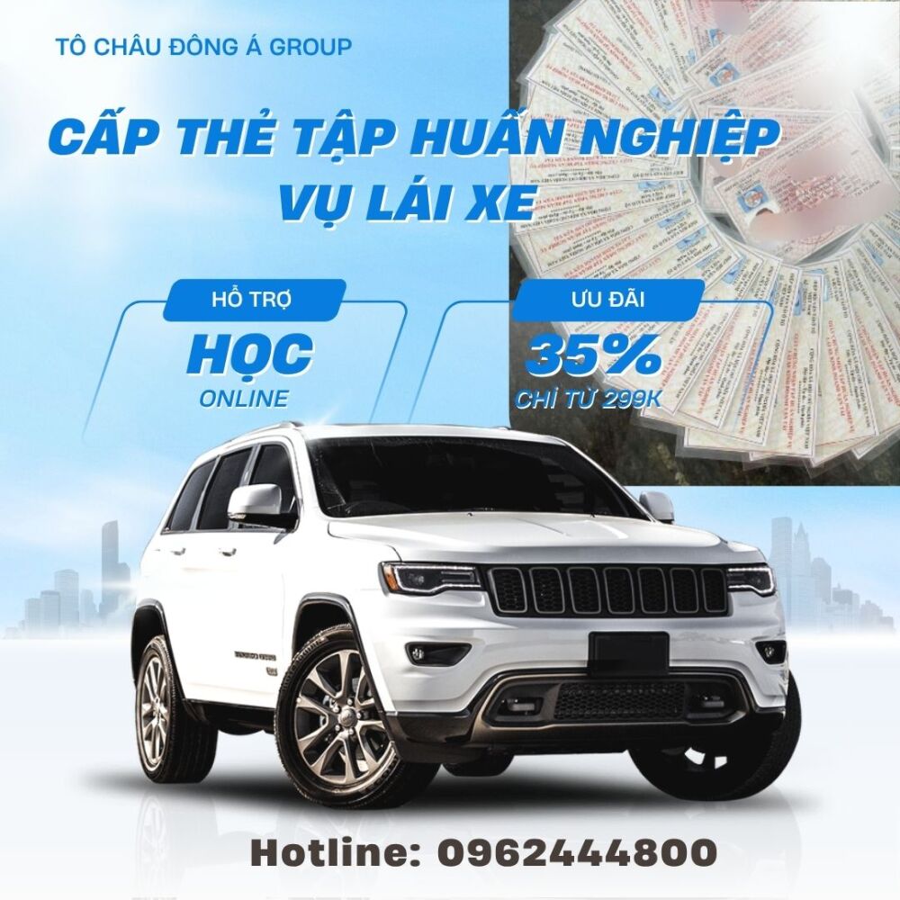 Cấp Thẻ Tập Huấn Lái Xe Tại Đồng Tháp