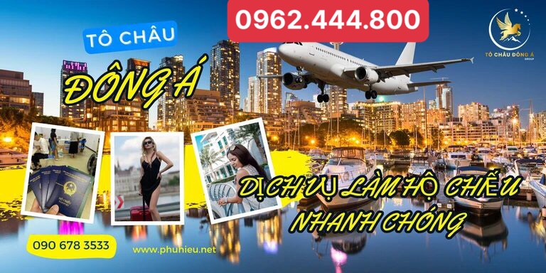 Dịch vụ hộ chiếu nhanh, trọn gói tại Lâm Đồng