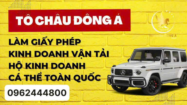 Dịch vụ làm Giấy phép Kinh doanh Vận tải trọn gói tại Huế